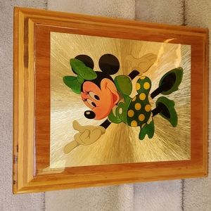 Vintage Minnie Mouse Wall Picture